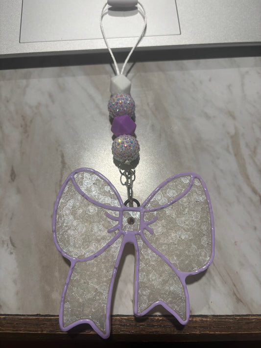 Trendy Bow (with freshie hanger)
